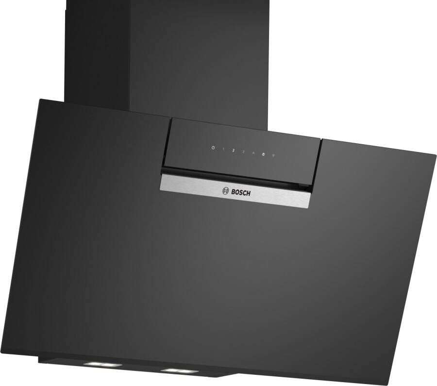 Bosch Wanddecor afzuigkap schuin glas SER4 DWK87FN60 Home Connect L 790 x Ø 433 mm Zwart - Foto 4