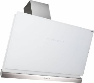 Bosch DWK98PR20 Wandmontage 840m³ uur A+ Roestvrijstaal Wit afzuigkap