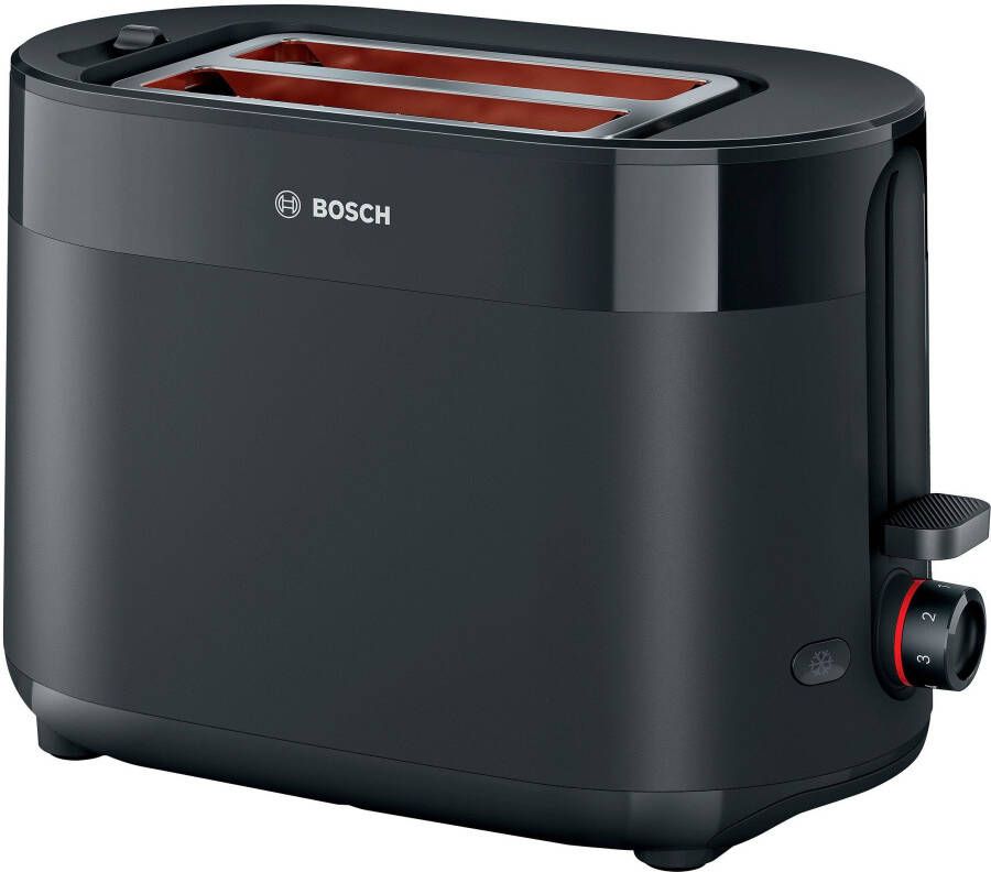BOSCH Toaster MyMoment TAT2M123 geïntegreerde opzet voor broodjes ontdooi-functie brood centreren auto off