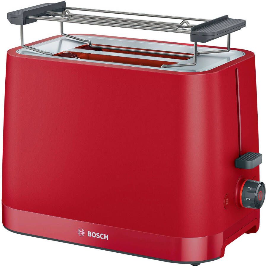 BOSCH Toaster MyMoment TAT3M124 afneembare opzet voor broodjes ontdooi-functie brood centreren auto off