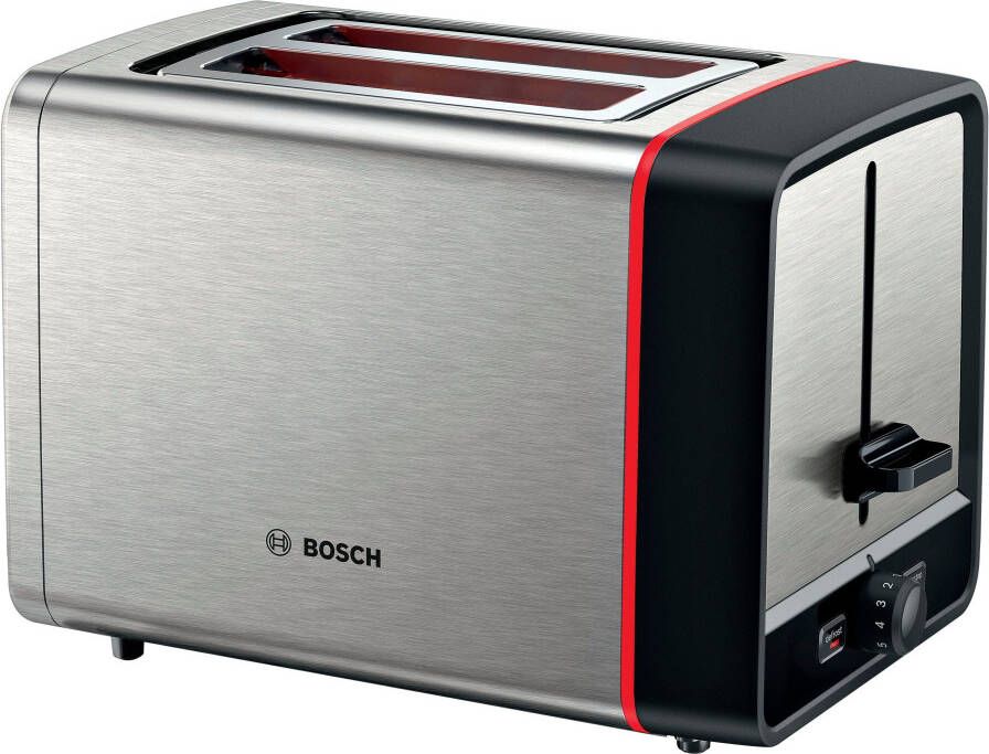 BOSCH Toaster MyMoment TAT6M420 geïntegreerde opzet voor broodjes ontdooi opwarmfunctie brood centreren
