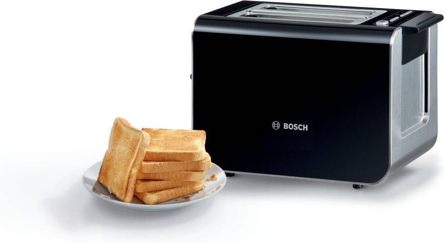 BOSCH Toaster Styline TAT8613N geïntegreerde broodjesopzet liftfunctie