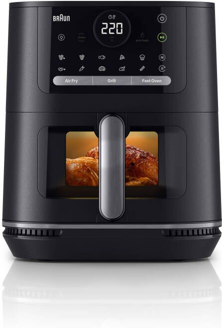 Braun Airfryer MultiFry 5 HF 5073I BK 6 0 Liter 2 Heizelemente 3 in 1