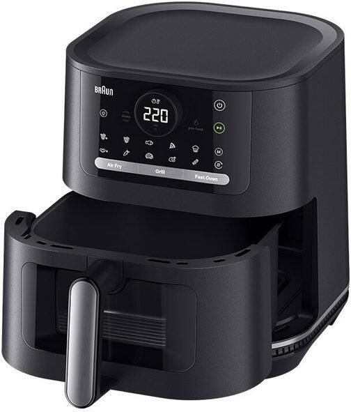 Braun x Piet Huysentruyt MultiFry 5 Airfryer 3in1 met kookvenster -HF5073IBK 6L tot 6 personen RealOven Tec - Foto 13