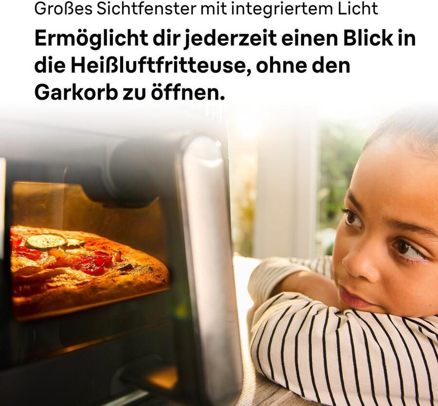 Braun x Piet Huysentruyt MultiFry 5 Airfryer 3in1 met kookvenster -HF5073IBK 6L tot 6 personen RealOven Tec - Foto 7