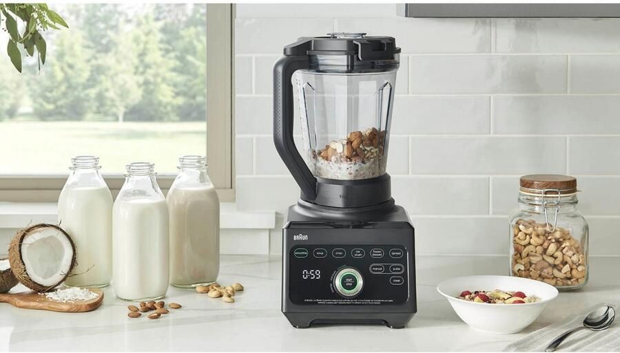 Braun Blender PowerBlend 9 JB 9040 BK 1600W high-performance blender 18 programma's 3 L - Foto 3