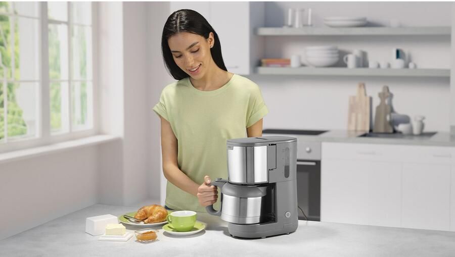 Braun Filterkoffieapparaat PurShine KF1505 BK 1 2 l 1000w automatische uitschakeling uitneembare filtermand roestvrij staal - Foto 2