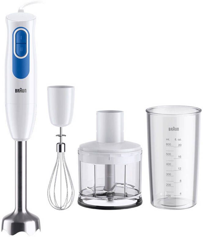 Braun MultiQuick 2 MQ20.236MWH Staafmixer Wit