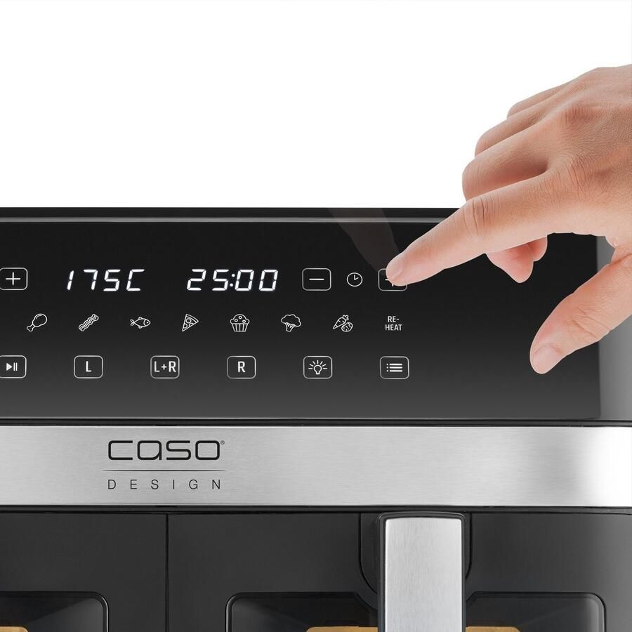 Caso Airfryer 3186 Design AirFry DuoChef