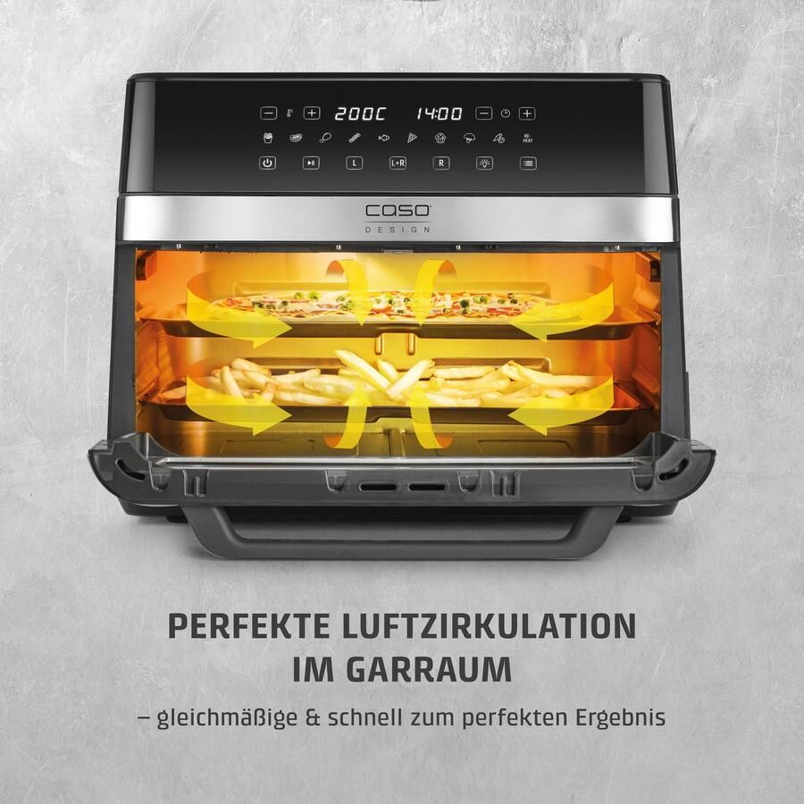 Caso Airfryer 3186 Design AirFry DuoChef - Foto 4