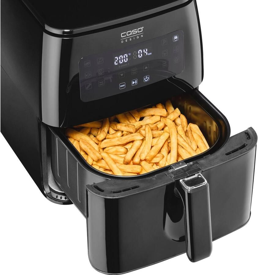 Caso Design CASO Airfryer AF 600 XL Hetelucht friteuse XL 6 Liter 1700 Watt 12 programma's Inclusief Shake reminder - Foto 7