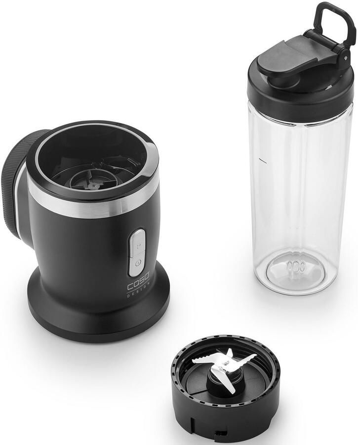 Caso Design CASO Click & Blend Draadloze Blender – 240 Watt – 14.000 RPM – RVS 4-Mes System – BPA-vrije Tritan Kan 500 ml – USB-C Opladen - Foto 4