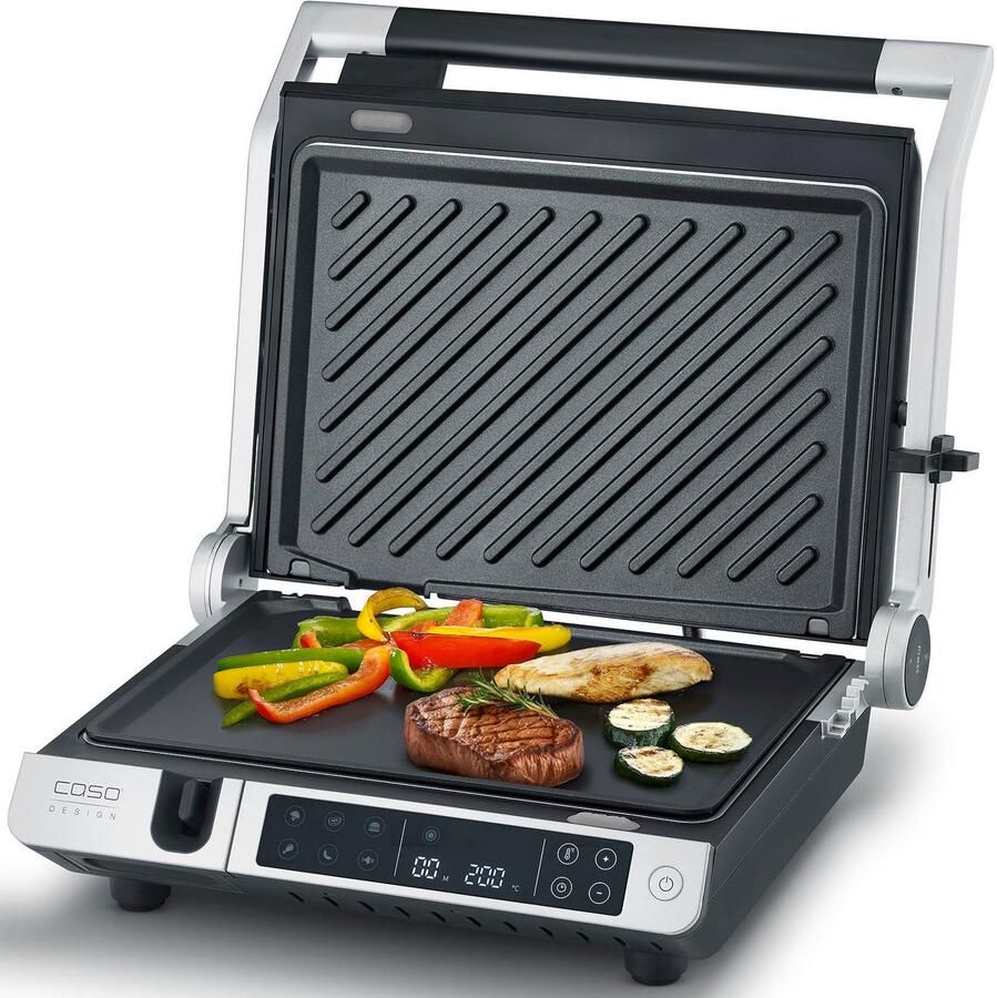 Caso Design CASO SteakMaster Pro 2838 Elektrische 5-in-1 contactgrill met thermocontrol 2000W Digitale bediening XXL grilloppervlak - Foto 3