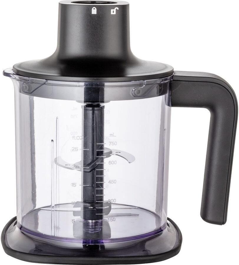 Caso Design CASO Staafmixer HB 1000 4 delige set 1000 W 17.000 rotaties min Inclusief hakmolen klopper en maatbeker - Foto 2