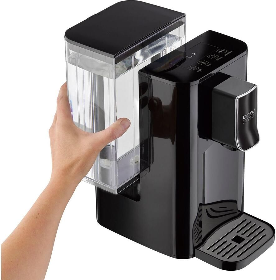 Caso Design CASO HW550 Heetwaterdispenser 2 9L – Snelle Instant Waterkoker met Temperatuur- & Volume-instelling – Zwart - Foto 2