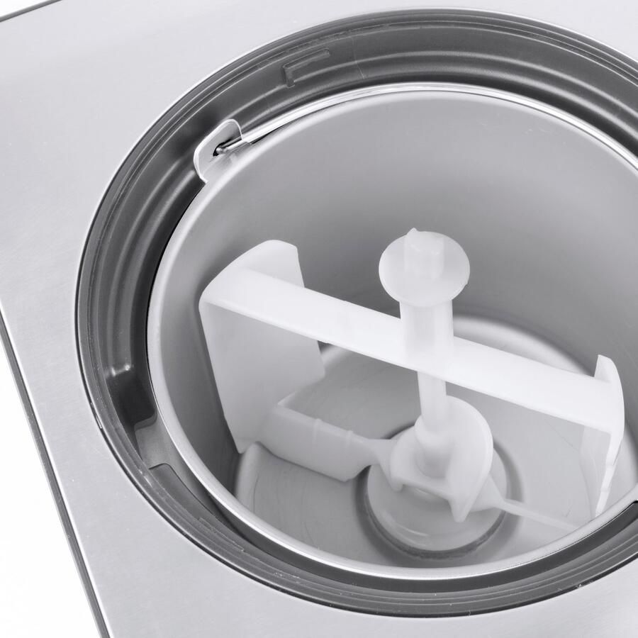 Caso Design CASO IceCreamer – 2-in-1 IJsmachine en Yoghurtmaker – 180 Watt – 2 Liter Inhoud – RVS Behuizing - Foto 3