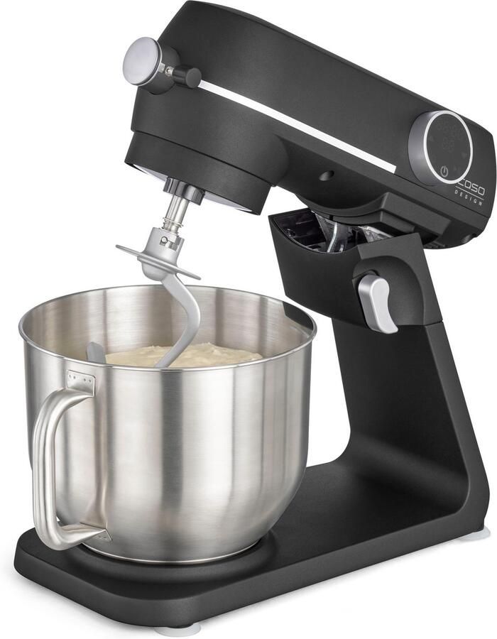 Caso Keukenmachine KM1800 Black E roestvrijstalen kom 6 liter - Foto 9