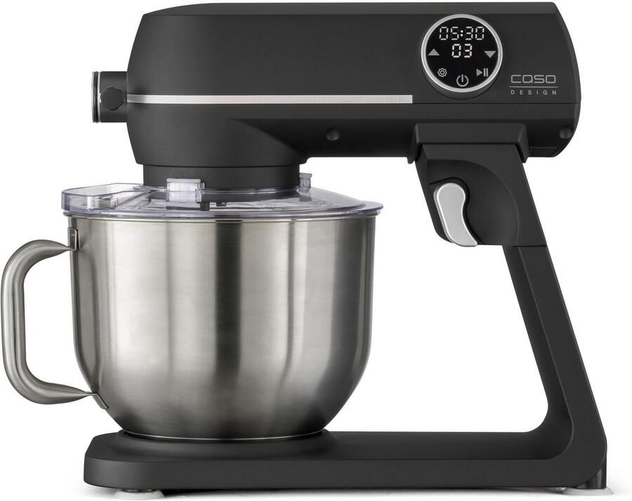 Caso Keukenmachine KM1800 Black E roestvrijstalen kom 6 liter - Foto 8