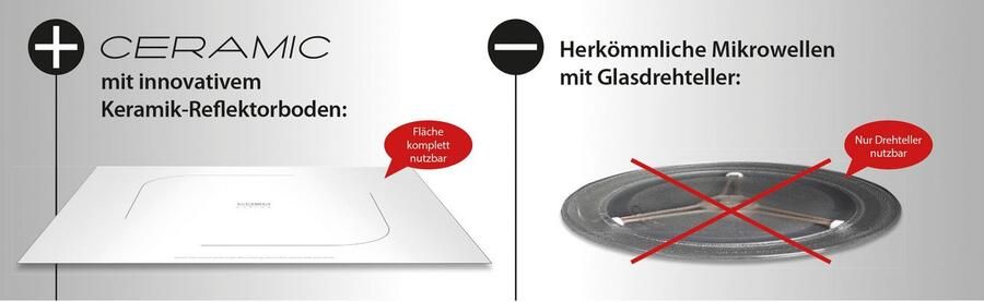 Caso Magnetron 3371 MCG 30 Ceramic Chef 3 in 1 magnetron grill hetelucht - Foto 7