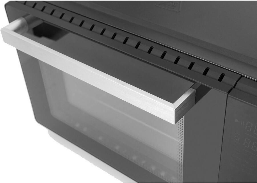 Caso Design CASO TO26 electronic – Multifunctionele elektrische oven – 26 Liter – Digitale sensorbediening – Met draaispit en pizzasteen