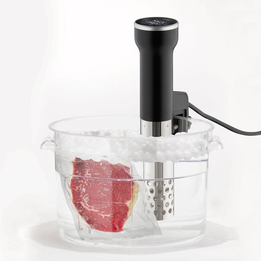 Caso Design CASO SV 400 SousVide Stick – Waterdichte Sous Vide Cooker 1000W Instelbare Temp. 25-90°C LED Display Timer Compact Design Model 1310 - Foto 2