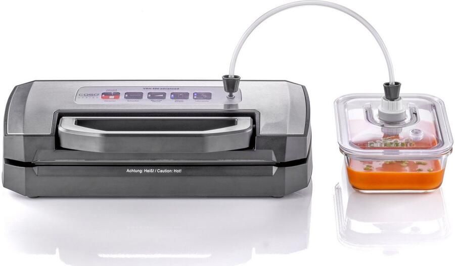 Caso Design Caso VRH 490 advanced vacuüm sealer RVS Zwart - Foto 7
