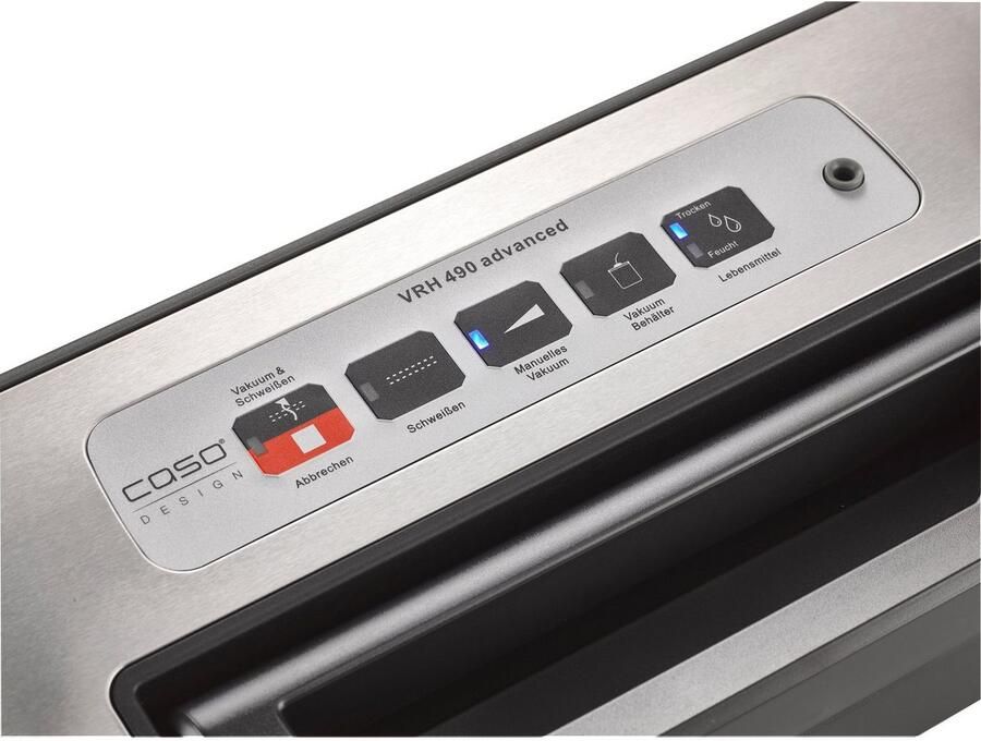 Caso Design Caso VRH 490 advanced vacuüm sealer RVS Zwart - Foto 2