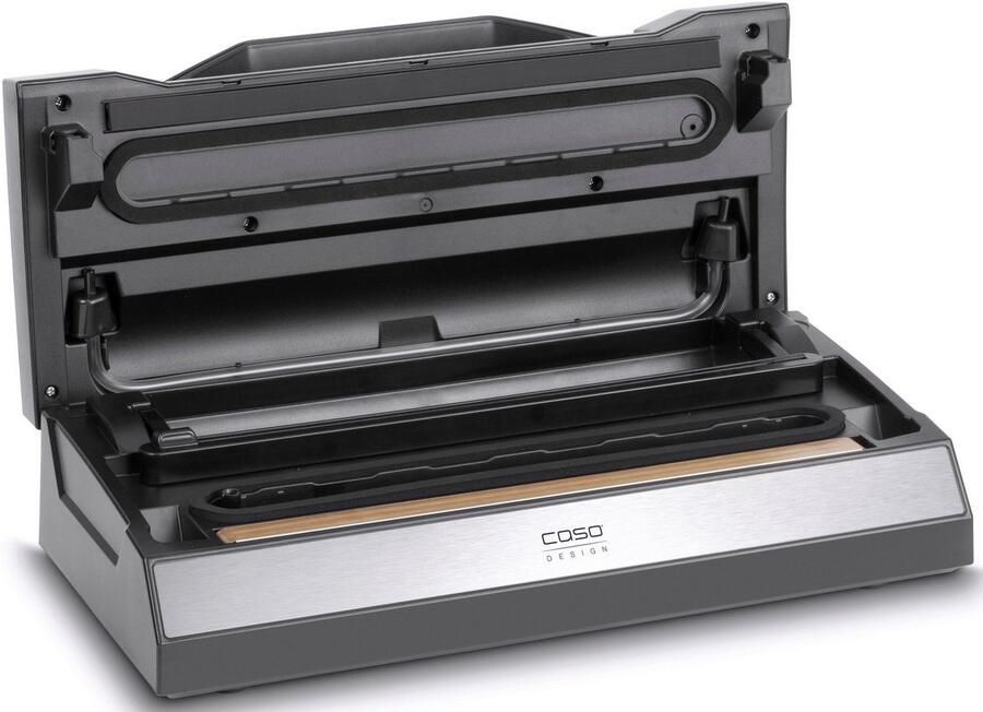 Caso Design CASO VRH 690 advanced – Professionele vacuümmachine – 20 L min – Zwart RVS – 2 5 mm dubbele lasnaad - Foto 2