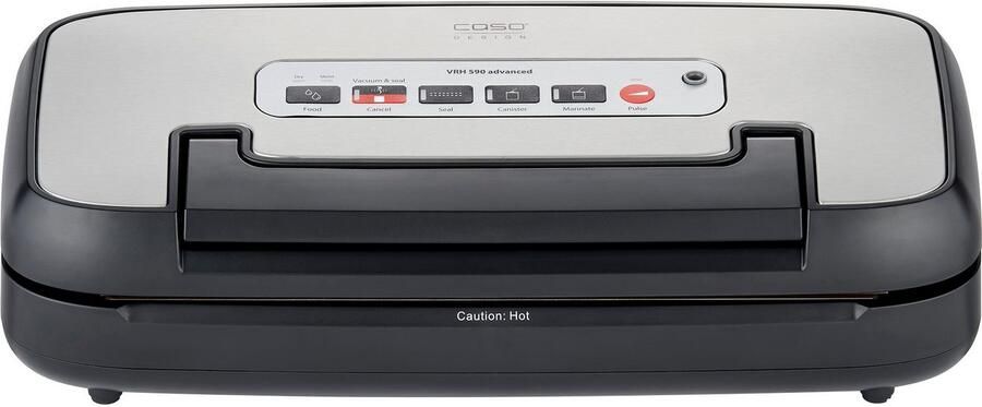 Caso Design CASO Vacumeermachine-Vacuüm Sealer VRH 590 Inclusief Rolhouder 12 L min 110 Watt Advanced Inclusief foliezakken - Foto 8