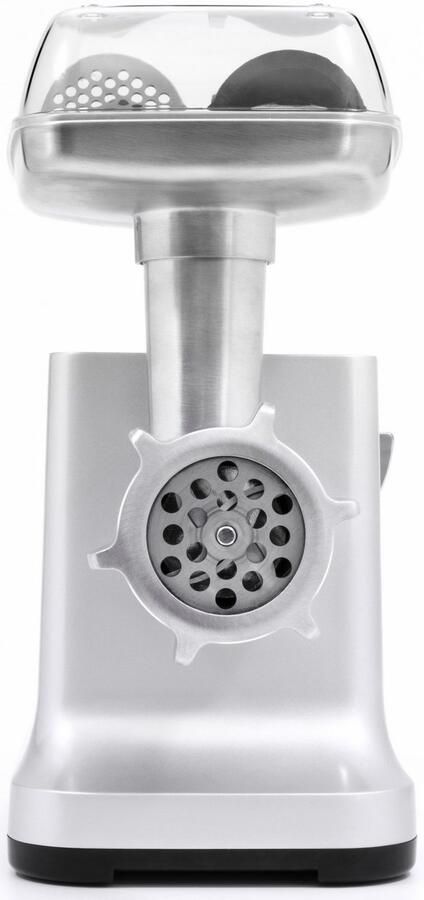 Caso Design CASO FW 2000 Zilver Krachtige elektrische vleesmolen 2000W motor Titanium mes Inclusief worstenvuller en koekjesopzetstuk - Foto 12