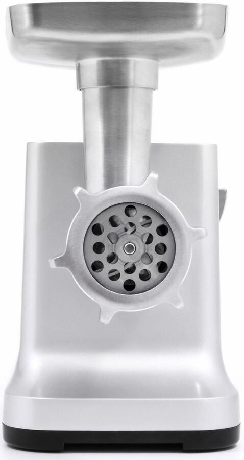 Caso Design CASO FW 2000 Zilver Krachtige elektrische vleesmolen 2000W motor Titanium mes Inclusief worstenvuller en koekjesopzetstuk - Foto 10