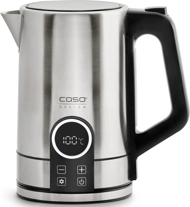 Caso Design CASO Selection WK 2200 Digitale waterkoker met instelbare temperatuur 1 7 liter 2200W RVS design