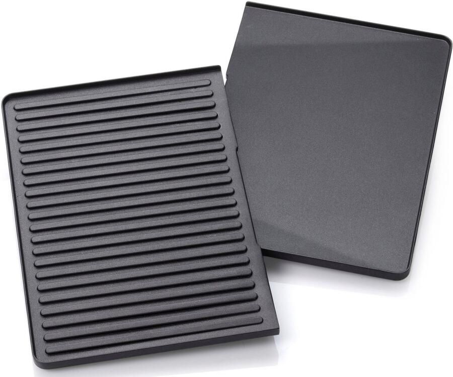Cuisinart Elite Plancha & Grillplaat Grill apparaat & bakplaat in 1 2 bakplaten afzonderlijk te bedienen Extra groot kookoppervlak elke plaat is 33 5x23 5 cm Variabele temperatuur tot 260°C PFOA-vrije anti-aanbakplaten - Foto 2