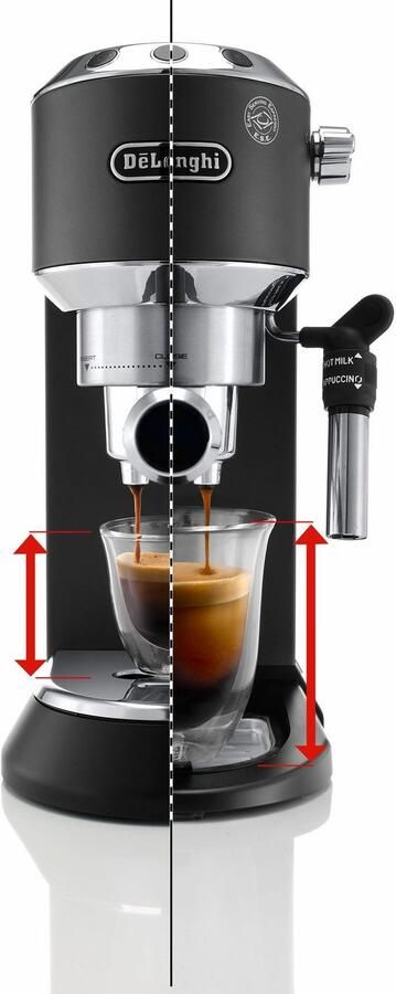 De'Longhi Espressomachine Dedica Style EC 685.B Slechts 15 cm breed geschikt voor E.S.E-pads 1L incl. melkopschuimer - Foto 10