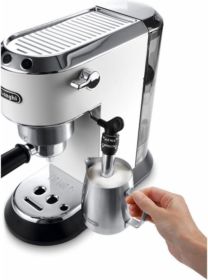 De'Longhi Espressomachine Dedica Style EC 685.B Slechts 15 cm breed geschikt voor E.S.E-pads 1L incl. melkopschuimer - Foto 7
