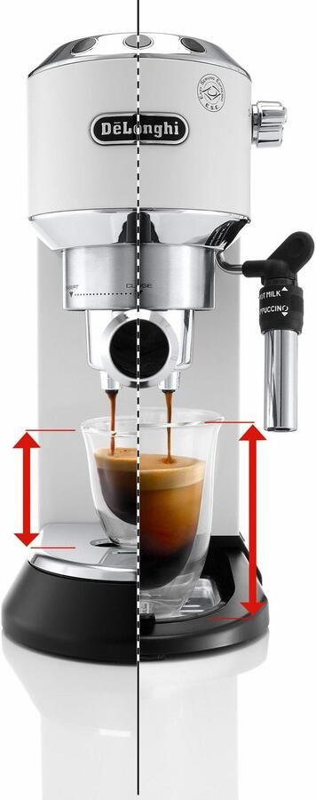 De'Longhi Espressomachine Dedica Style EC 685.B Slechts 15 cm breed geschikt voor E.S.E-pads 1L incl. melkopschuimer - Foto 11