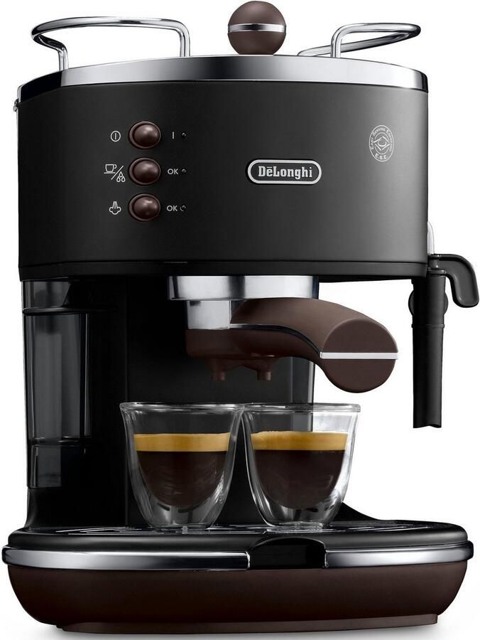 De'Longhi Espressomachine Icona Vintage ECOV 311.GR Siebdrager ook geschikt voor koffiepads - Foto 3