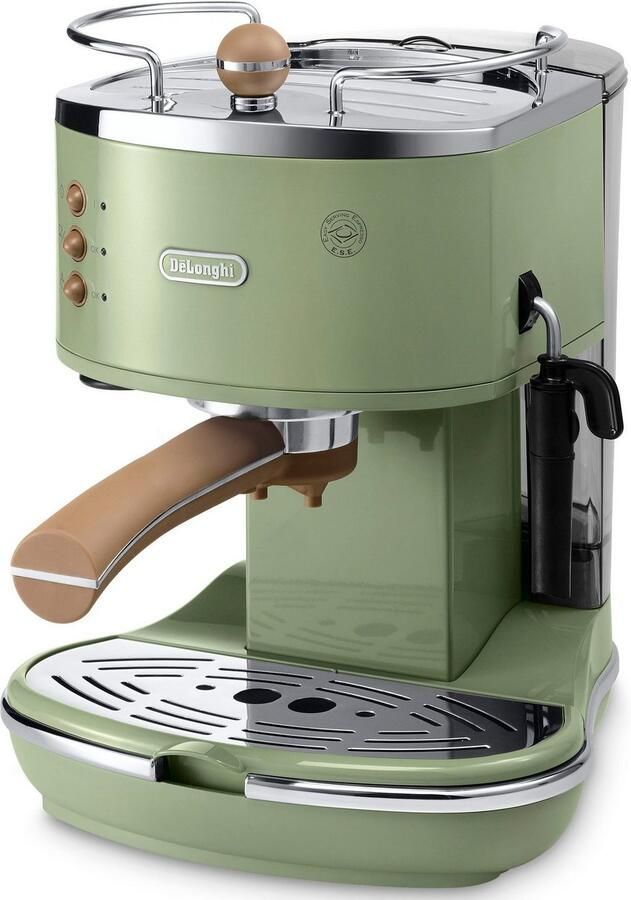 De'Longhi Espressomachine Icona Vintage ECOV 311.GR Siebdrager ook geschikt voor koffiepads - Foto 5