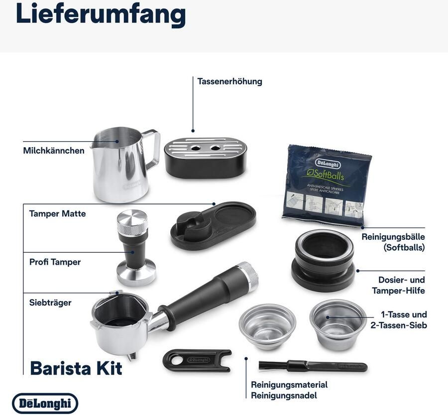 De'Longhi Espressomachine LA SPECIALISTA ARTE EVO COLD BREW 8004399027190 8 maalgraden 3 temperatuurinstellingen & cold brew incl. barista kit - Foto 11