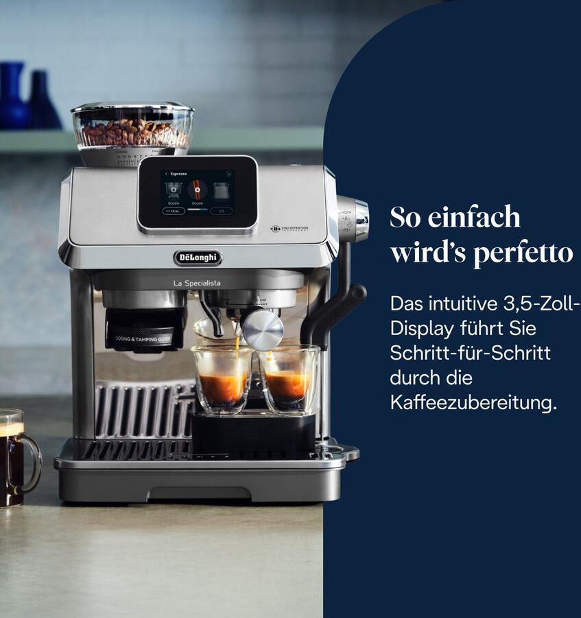 De'Longhi Espressomachine LA SPECIALISTA TOUCH EC9455.M 10 recepten cold brew auto latteart melkschuim incl. barista kit - Foto 5