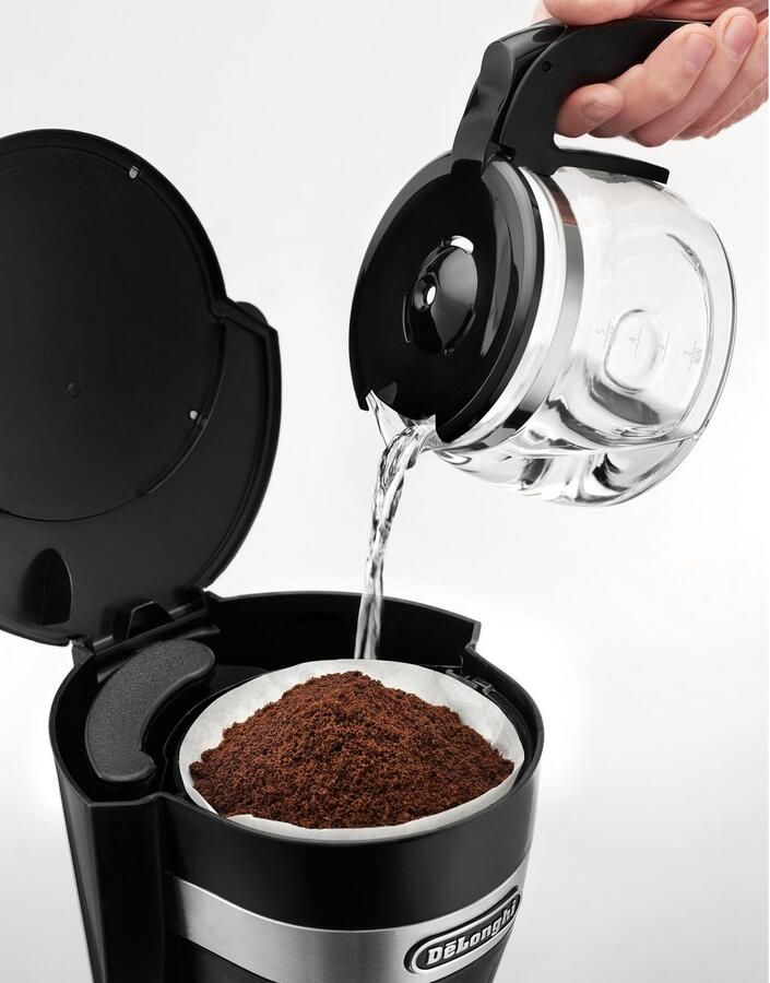 De'Longhi Filterkoffieapparaat ACTIVE LINE ICM14011.BK 0 65 l - Foto 2
