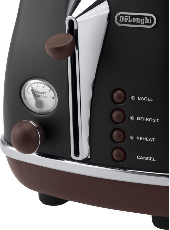 DeLonghi CTOV2103BK Broodrooster Icona | Broodroosters | Keuken&Koken Keukenapparaten | CTOV 2103.BK - Foto 5