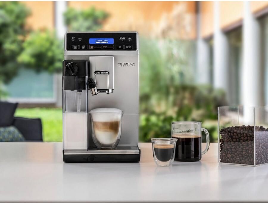 De'Longhi Volautomatisch koffiezetapparaat Autentica Cappuccino ETAM29.660.SB Supercompact slechts 19 5 cm breed - Foto 3