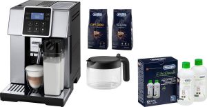 De'Longhi Volautomatisch koffiezetapparaat ESAM 428.80.SB PERFECTA EVO inclusief koffiepot ter waarde van vap € 29 99 + onderhoudsset vap € 31 99