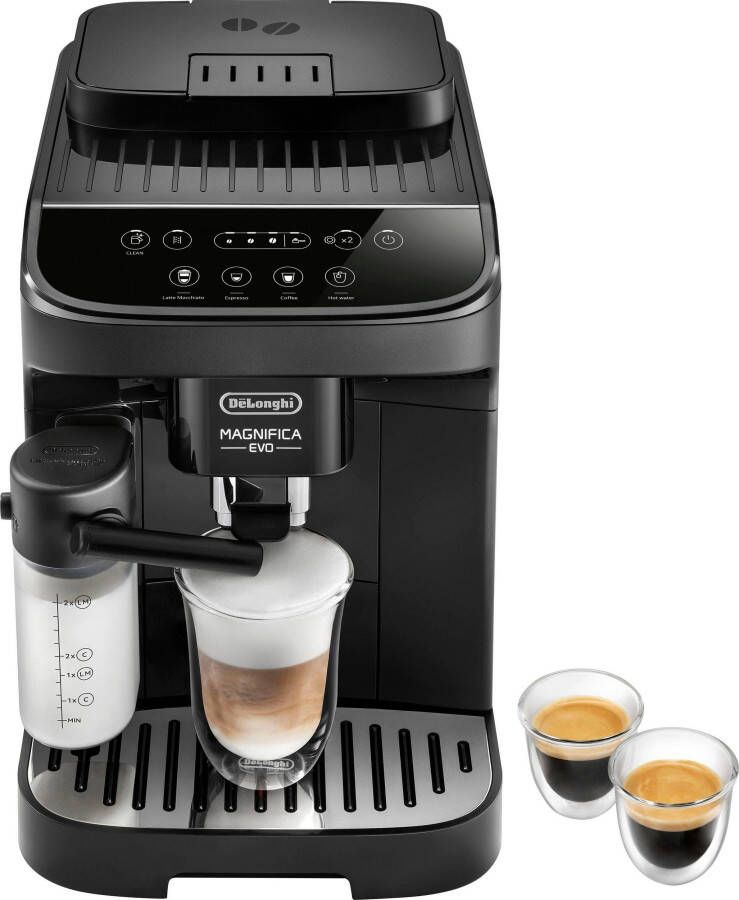 De'Longhi Volautomatisch koffiezetapparaat Magnifica Evo ECAM290.51.B LatteCrema melksysteem My-functie automatische reiniging