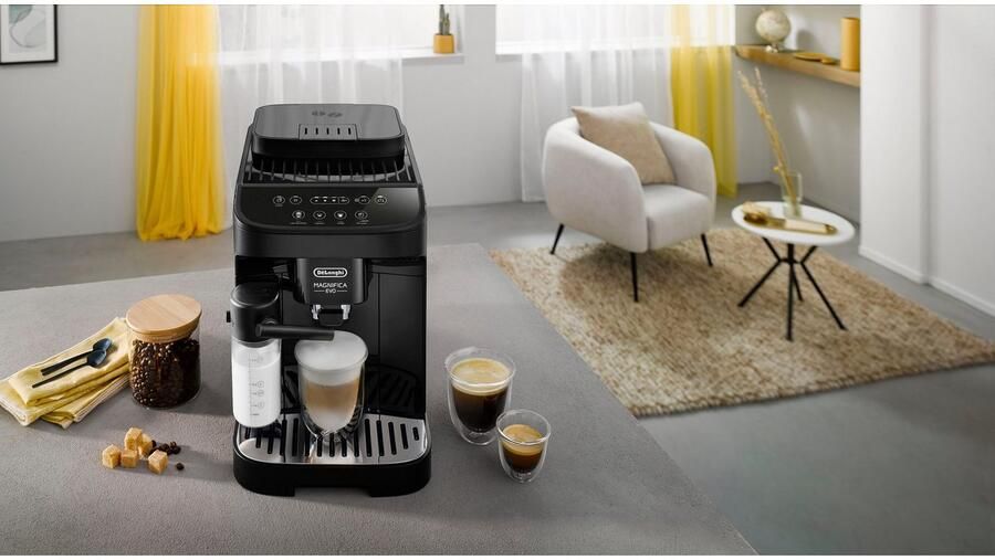 De'Longhi Volautomatisch koffiezetapparaat Magnifica Evo ECAM290.51.B LatteCrema melksysteem My-functie automatische reiniging - Foto 8