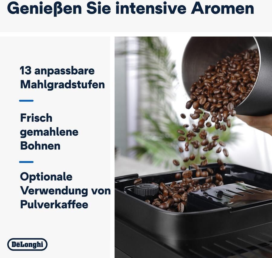 De'Longhi Volautomatisch koffiezetapparaat Magnifica Evo Next ECAM310.60.GB MyLatteFunktion 3 gebruikersprofielen LatteCrema-melksysteem 10 recepten - Foto 3