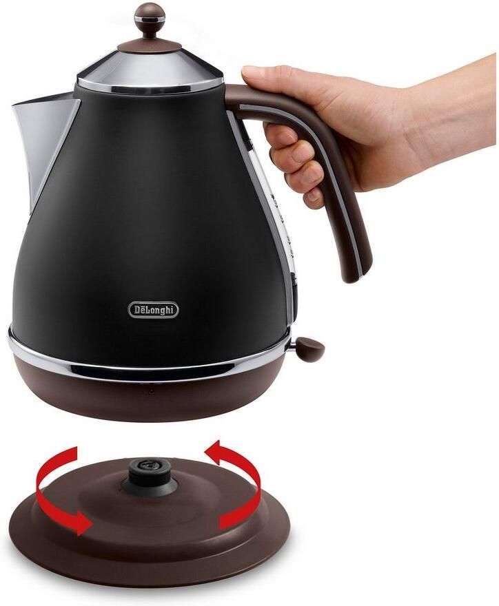 DeLonghi waterkoker Icona Vintage KBOV 2001.BK 1 7 liter - Foto 5