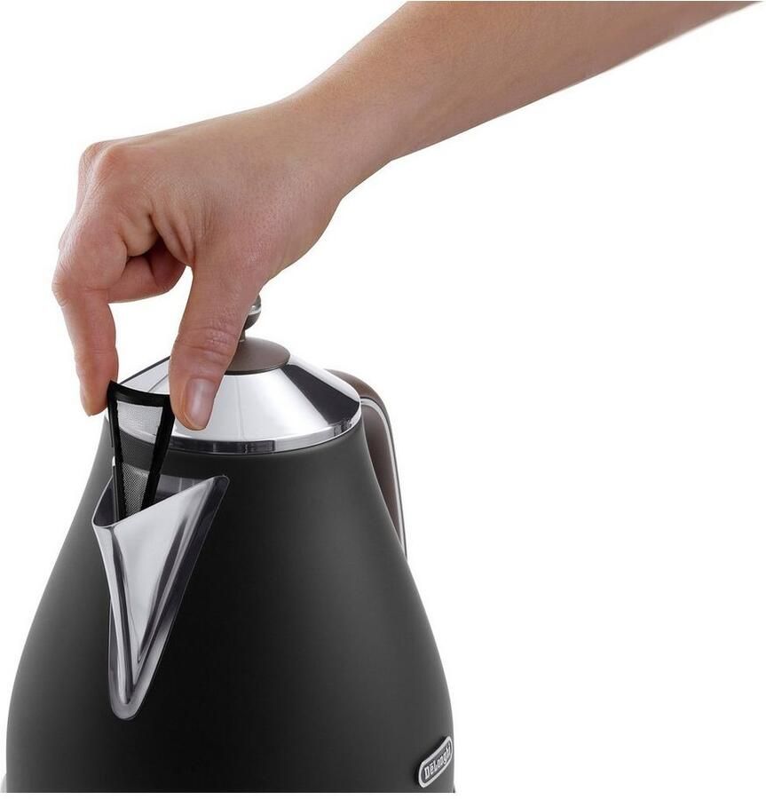 DeLonghi waterkoker Icona Vintage KBOV 2001.BK 1 7 liter - Foto 2