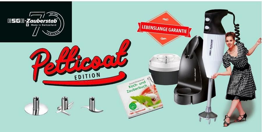 Esge Staafmixer Zauberstab Petticoat Edition 99205 - Foto 2